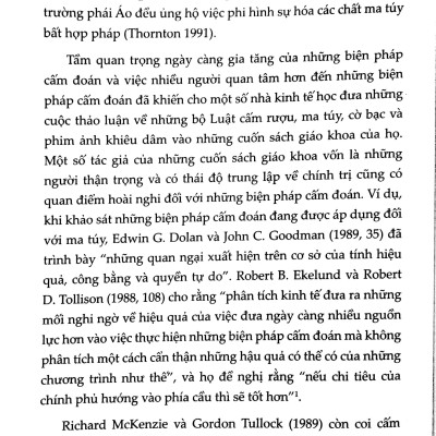 Kinh Tế Học Cấm Đoán