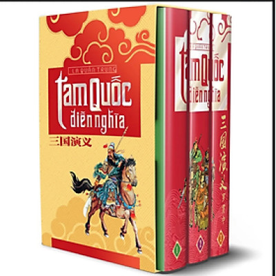 Tam Quốc Diễn Nghĩa. Bộ 3 tập. Tái bản 2022. Minh Long