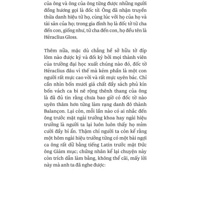 Đốc tờ Héraclius Gloss  - Guy de Maupassant