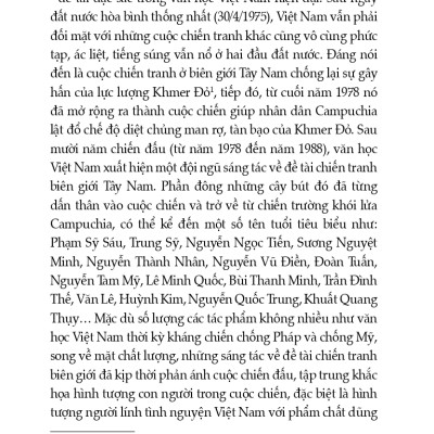 Chiến Tranh Biên Giới Tây Nam Dưới Góc Phê Bình Phân Tâm Học (Sách chuyên khảo)