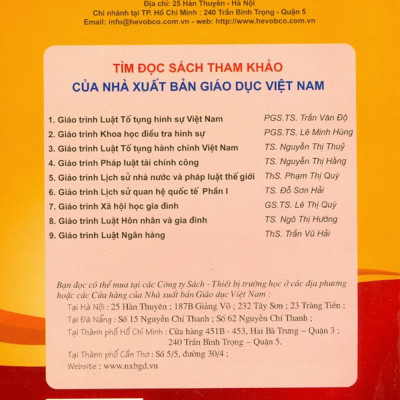 Giáo Trình Luật Tố Tụng Dân Sự Việt Nam - Dùng Trong Các Trường Đại Học Chuyên Ngành Luật, Công An