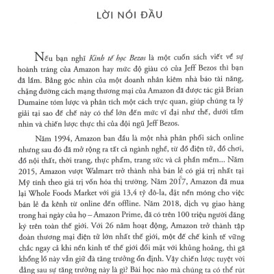 Bezonomics - Kinh Tế Học Bezos