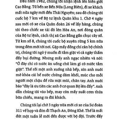Những Mùa Xuân Con Không Về
