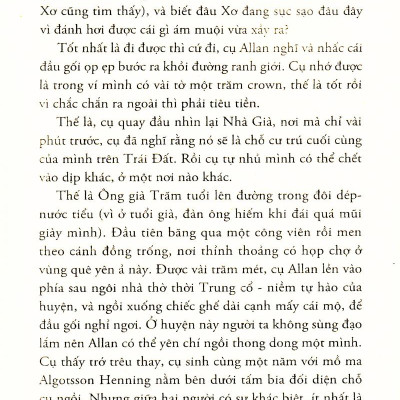 Ông Trăm Tuổi Trèo Qua Cửa Số Và Biến Mất (Tái Bản 2023)