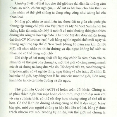 Thiên đường và địa ngục - Ghi chép trong đại dịch Coronavirus