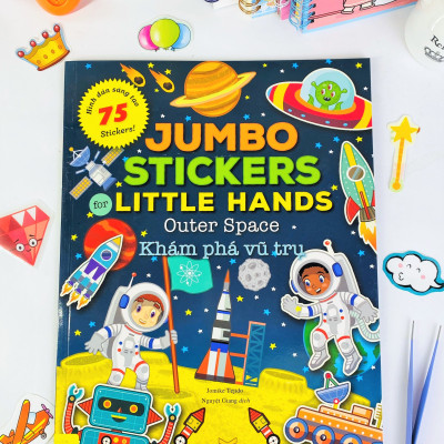 Sách - Jumbo Stickers For Little Hands - 75 Stickers! - ndbooks