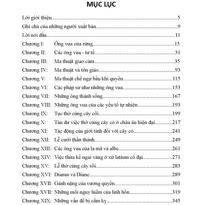 Cành Vàng Bách Khoa Thư Về Văn Hóa Nguyên Thủy
