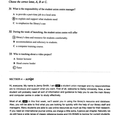 IELTS Actual Test Listening & Speaking (Kèm CD)