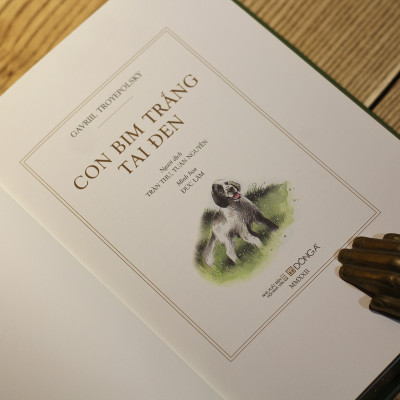 Sách - Ấn bản giới hạn Con Bim trắng tai đen - Bìa da microfiber - Đông A