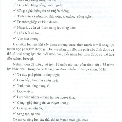 Dạy Học Theo Định Hướng Hình Thành Và Phát Triển Năng Lực Người Học Ở Trường Phổ Thông