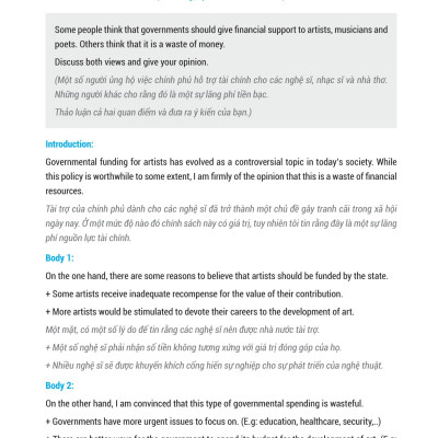 IELTS Key Writing - Công Thức Học Nhanh IELTS - Writing Task 2