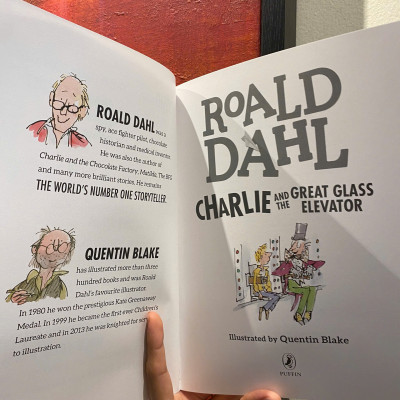 Sách - Charlie and the Great Glass Elevator by Roald Dahl, Quentin Blake - Sách Tiếng Anh trẻ em