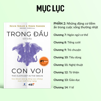 Sách - Trong Đầu Có Giấu Con Voi - Tuệ Tri