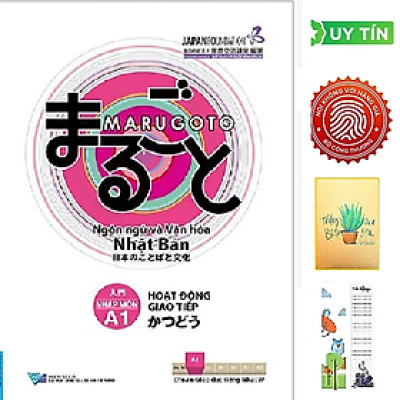  Marugoto - Ngôn Ngữ Và Văn Hóa Nhật Bản - Nhập Môn - A1 - Hoạt Động Giao Tiếp (Tặng Kèm Bookmark CÚ MÈO + SỔ TAY XƯƠNG RỒNG) 