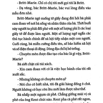 Britt - Marie Đã Ở Đây