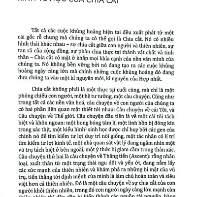 Kinh Tế Học Thiêng Liêng - Tiền Bạc, Quà Tặng Và Xã Hội Trong Thời Đại Chuyển Giao