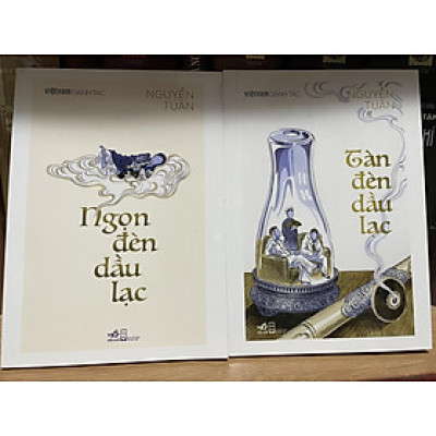 COMBO 2C TÁC GIẢ NGUYỄN TUÂN: NGỌN ĐÈN DẦU LẠC, TÀN ĐÈN DẦU LẠC (VIỆT NAM DANH TÁC)