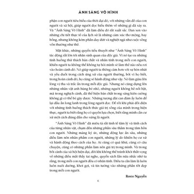 Sách tiểu thuyết kinh điển Ánh Sáng Vô Hình TB 2024