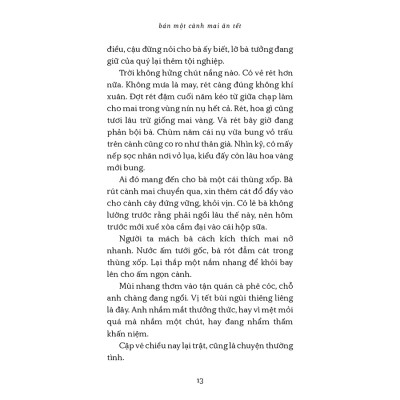 Bán một cành mai ăn tết