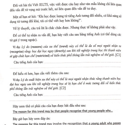 IELTS Writing Recent Actual Tests (Không CD)