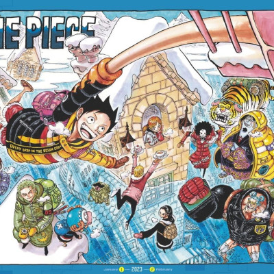 One Piece Comic Calendar 2023 (Japanese Edition)
