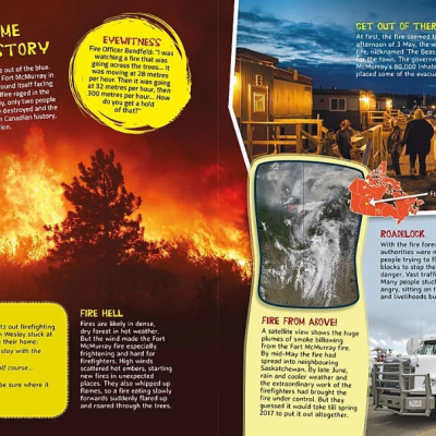 Sách tiếng Anh - When disaster strikes : Extreme Fire and Flood