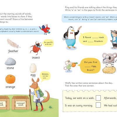 Usborne Workbooks Grammar and Punctuation 7 - 8