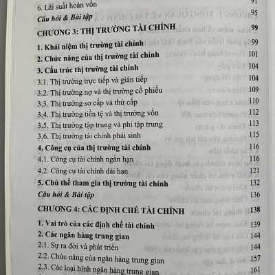 Sách - Giáo TRình Tài Chính - Tiền Tệ 2024