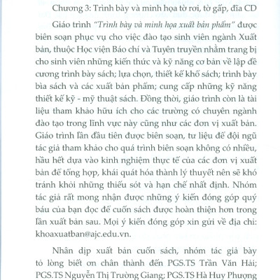 Giáo Trình Trình Bày & Minh Họa Xuất Bản Phẩm
