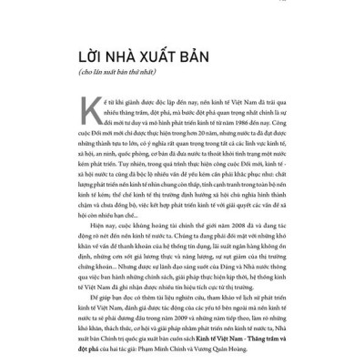 Kinh tế Việt Nam thăng trầm và đột phá ( Xuất bản lần thứ ba) - bản in 2025