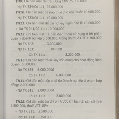405 Tình Huống Kế Toán Tài Chính