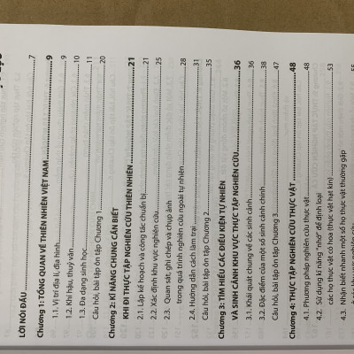 Giáo trình thực tập nghiên cứu thiên nhiên