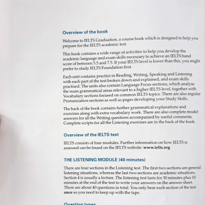 IELTS Graduation: Student