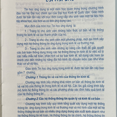 Sách - Giáo Trình Tin Học Ứng Dụng (Tái bản lần thứ hai, có chỉnh sửa bổ sung)