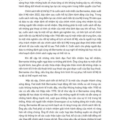 [Pre-order] Chính Sách Tiền Tệ Thế Kỷ 21