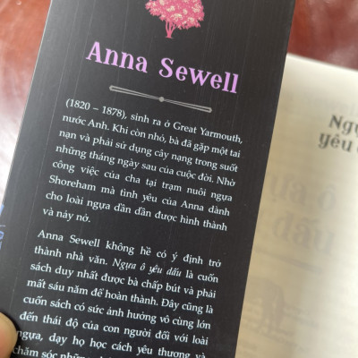 NGỰA Ô YÊU DẤU - Anna Sewell – Trần Thanh Huyền dịch – Tân Việt – NXB Dân Trí – Bìa mềm
