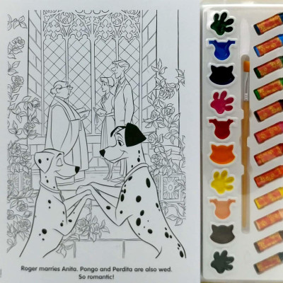 Disney Animals Classics Deluxe Poster Paint & Color