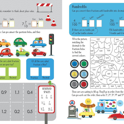 Fractions And Decimals Activity Book