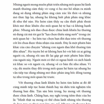 Chữa Lành Đứa Trẻ Tổn Thương Bên Trong