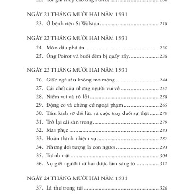 ĐÊM YÊN TĨNH - Agatha Christie - Quang Kường dịch – NXB Trẻ