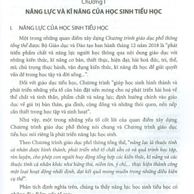 Thiết Kế Bài Học Phát Triển Năng Lực Học Sinh Tiểu Học