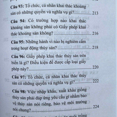 Hướng Dẫn Ôn Tập Luật Môi Trường
