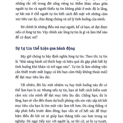 Tự Tin - Nghệ Thuật Giúp Bạn Đạt Được Mọi Ước Muốn (Tái Bản)