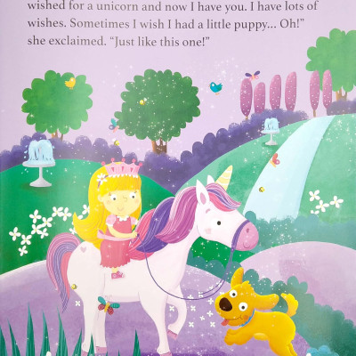Illustrated Unicorn and Fairy Stories (Padded)