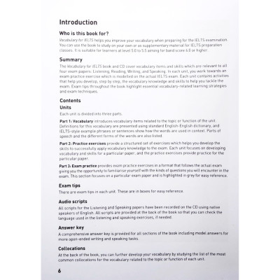 Collins English For Exams - Vocabulary For IELTS (Kèm CD Hoặc File MP3)