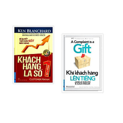 Combo Khi Khách Hàng Lên Tiếng (40054) + Khách Hàng Là Số Một (35012) - Bản Quyền
