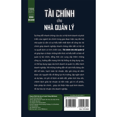 Tài Chính Cho Nhà Quản Lý - Bí Quyết Tăng Trưởng Thần Tốc Cho Doanh Nghiệp