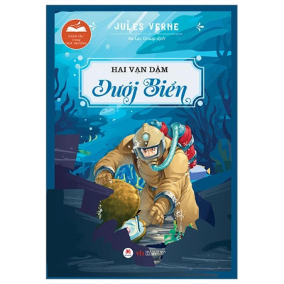 Sách - Danh Tác Trong Nhà Trường - Hai Vạn Dặm Dưới Biển  - Huy Hoàng