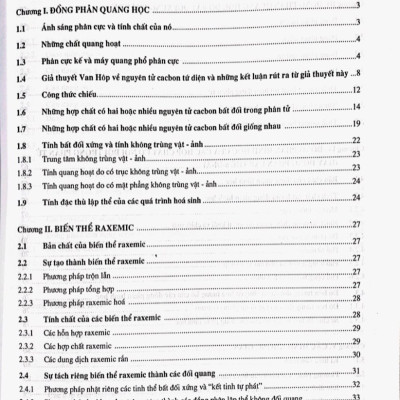 Cơ Sở Hóa Học Lập Thể