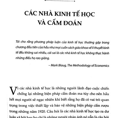 Kinh Tế Học Cấm Đoán